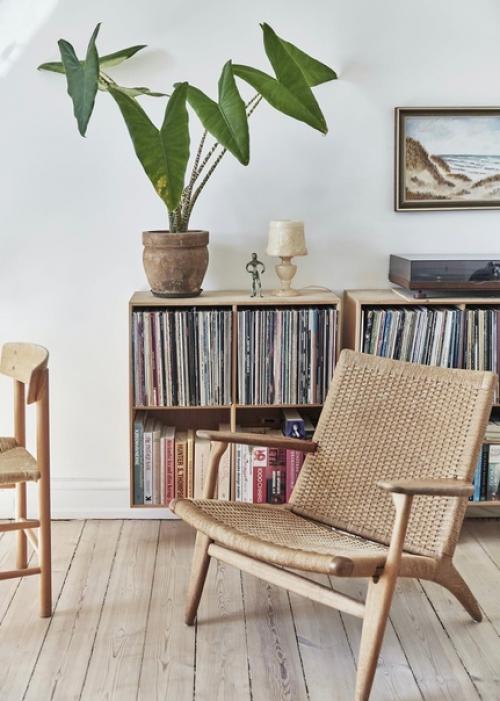 Светлая скандинавская квартира площадью менее 50 м 2 в Дании. 04