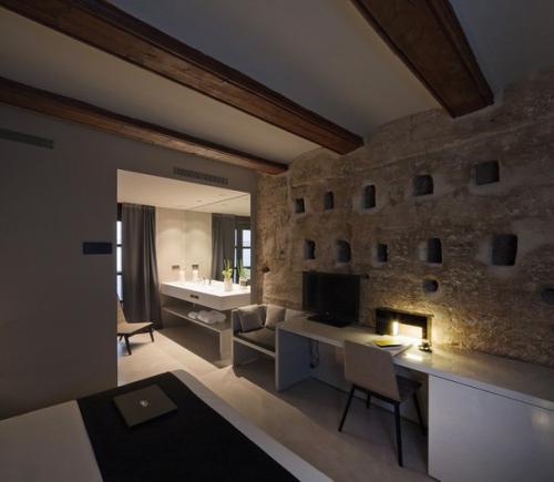 Caro Hotel, современный отель которому 2000 лет, Валенсия (Испания. 05