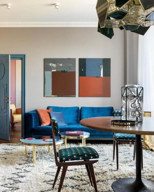 Интерьер квартиры от дизайнера Нади Зотовой. 01