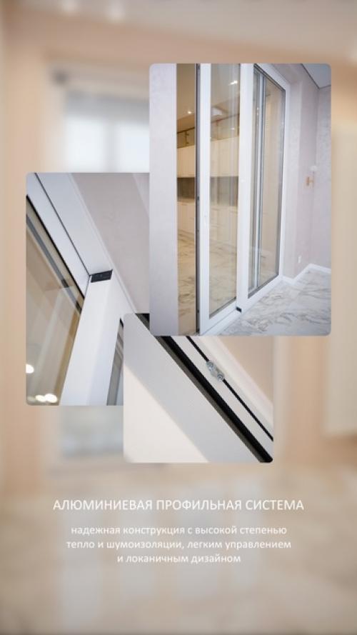 На улице морозы, и остекление коттеджей временно приостановлено. 03