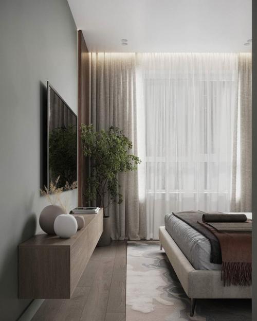 Стильная и уютная квартира с интересным декором. 07