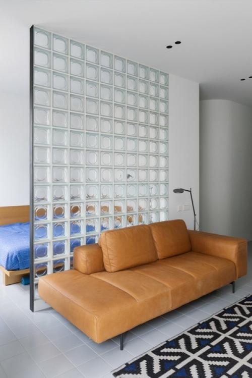 Белый интерьер с отсылкой к модернизму на адмирала Макарова ч. 1. 08