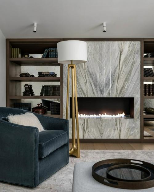 Реализованный интерьер двухуровневой квартиры площадью 180 кв. 07