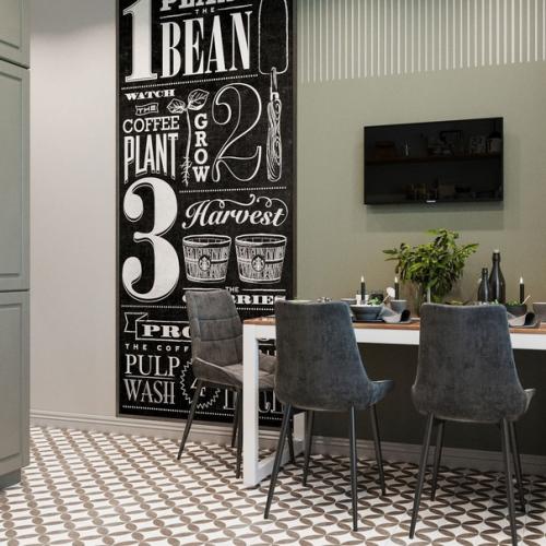 Дизайн - проект кухни, площадь 11, 6 кв. 01