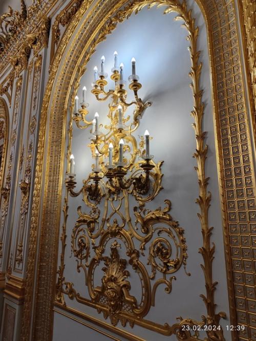 Сразу скажу, что от экскурсии по интерьерам дворца половцова, осталось просто потрясающее впечатление. 01