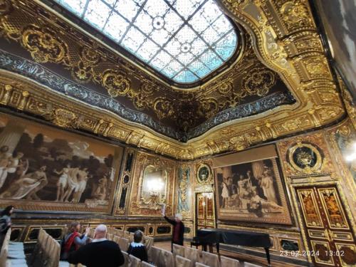 Сразу скажу, что от экскурсии по интерьерам дворца половцова, осталось просто потрясающее впечатление. 04