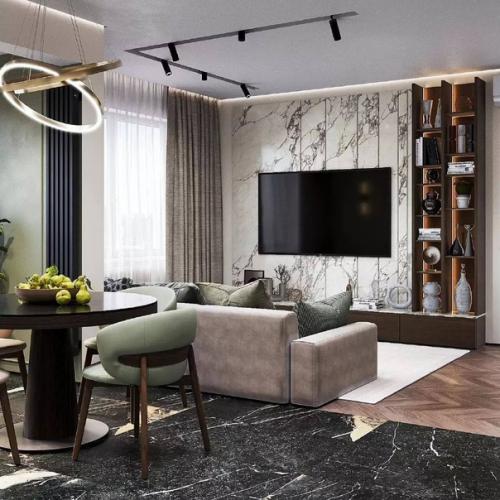 Не стоит бояться экспериментов при создании интерьера. 03