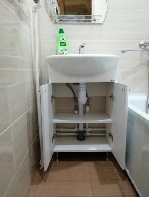 Процесс переделки ванной комнаты. 09