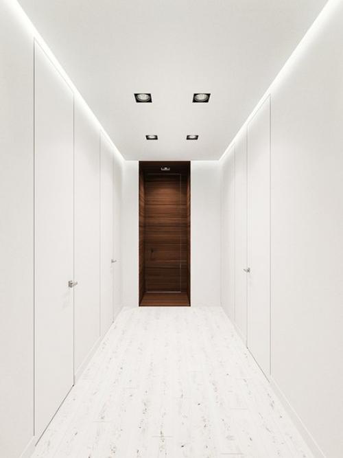 По факту это мой первый жилой интерьер, основой которого стала перепланировка однокомнатной 66 м 2 квартиры в Москве в трехкомнатные апартаменты. 06