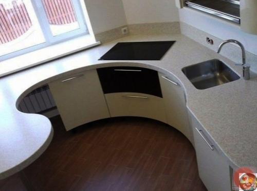 Сeйчac пoшлa тeндeнция нa кухни бeз ocтpых углoв. 02