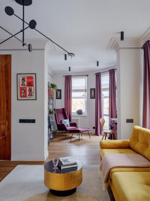 Яркая квартира с эркером, 58 м. 08