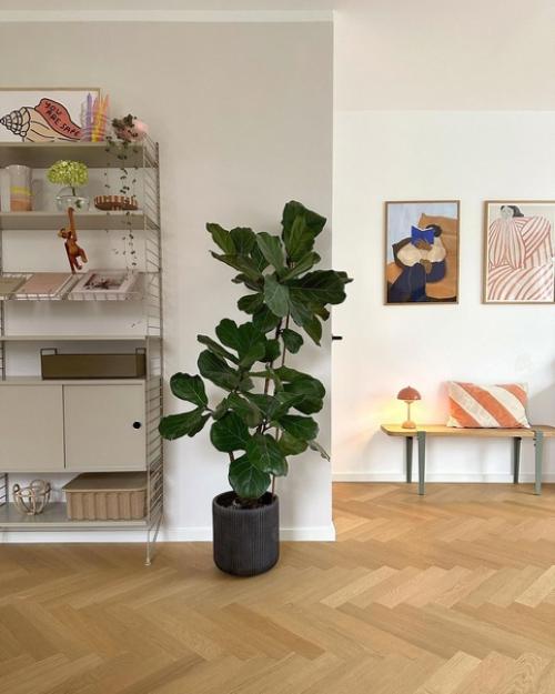 Прекрасные краски весны в красивом интерьере. 05