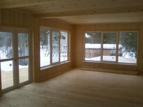 Пол из шпунтованной доски. 04