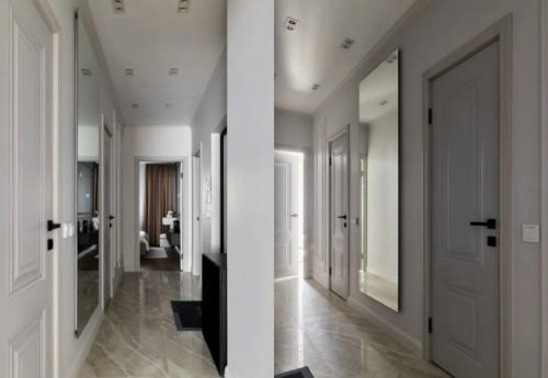 Перед нами стояла задача - превратить типовую квартиру в уютное пространство с современной эстетикой. 05