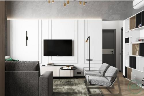 Кухня - гостиная - прихожая (30 кв. 07