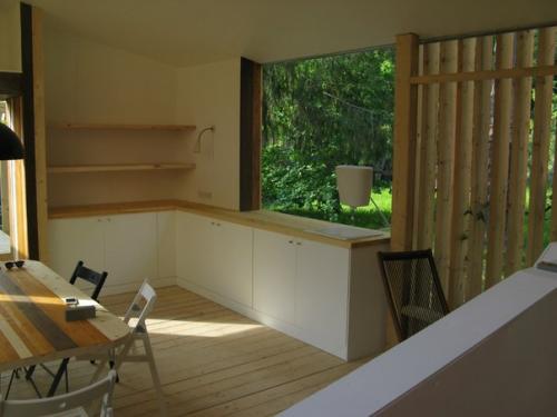 Заморочка от дизайнера, выполненная нашими руками прошлым летом: летний флигель с кухней. 04