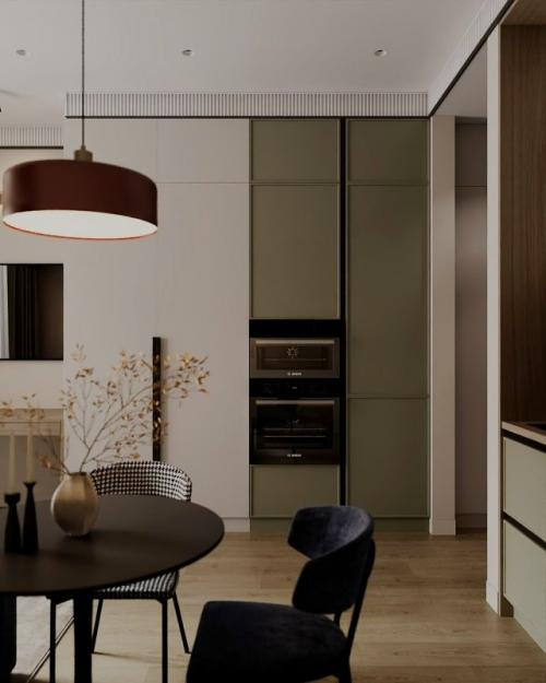 Проект небольшой, но уютной квартиры - студии. 03