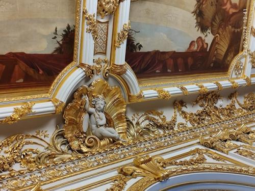 Сразу скажу, что от экскурсии по интерьерам дворца половцова, осталось просто потрясающее впечатление. 02