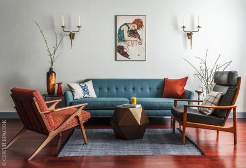 Маленькая квартира с планом в Москве, 48 м. 01