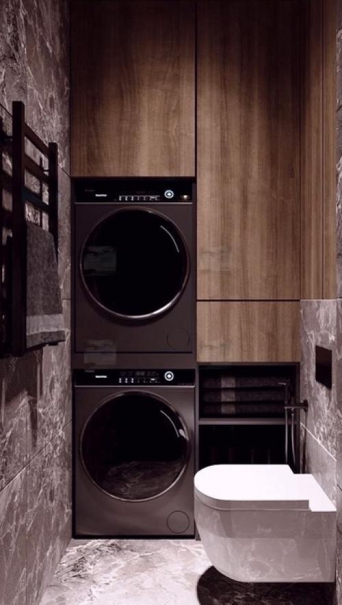 Стильный дизайн интерьера двухкомнатной квартиры Шоколад И Перец. 06