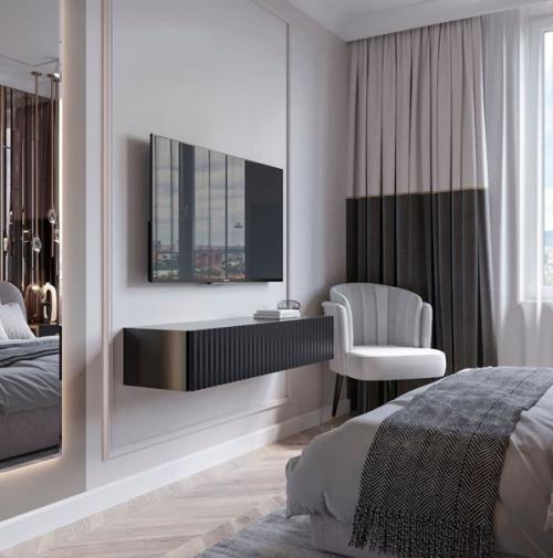 Спальня с гардеробной комнатой. 03