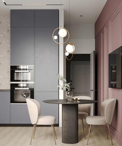 Идеальный интерьер кухни - гостиной. 04
