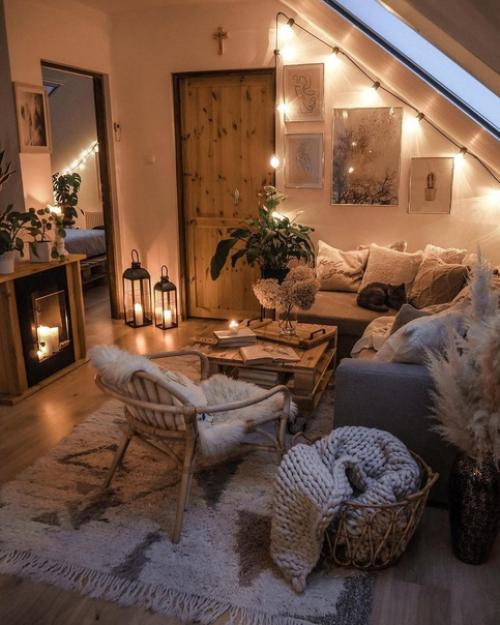 Примеры оформления гостиной. 01