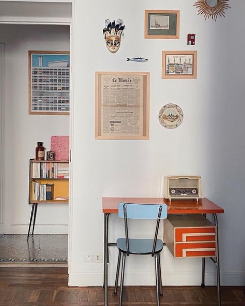 Квартира в стиле винтаж, которая завораживает, Франция. 02