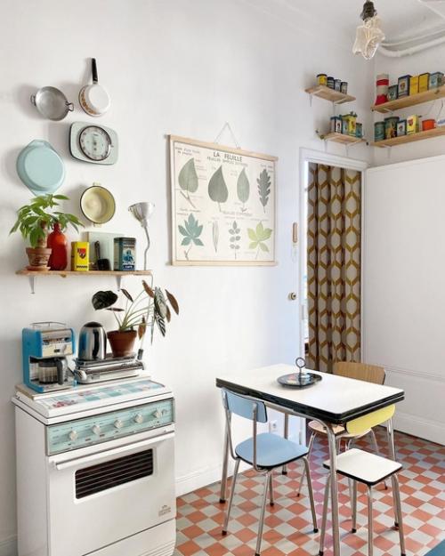 Квартира в стиле винтаж, которая завораживает, Франция. 04