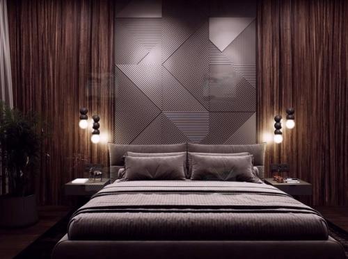 Стильный дизайн интерьера двухкомнатной квартиры Шоколад И Перец. 04