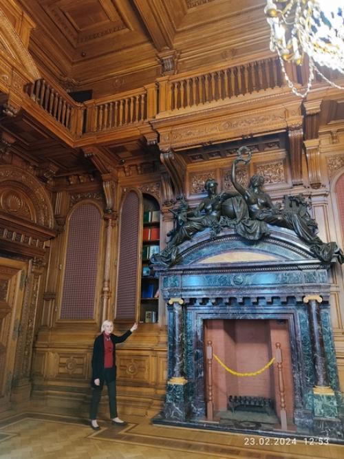 Сразу скажу, что от экскурсии по интерьерам дворца половцова, осталось просто потрясающее впечатление. 06