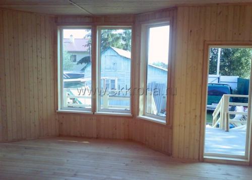 Пол из шпунтованной доски. 01