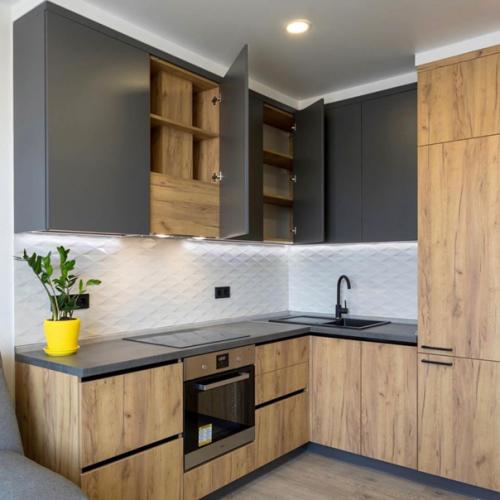 Стильная современная кухня. 04