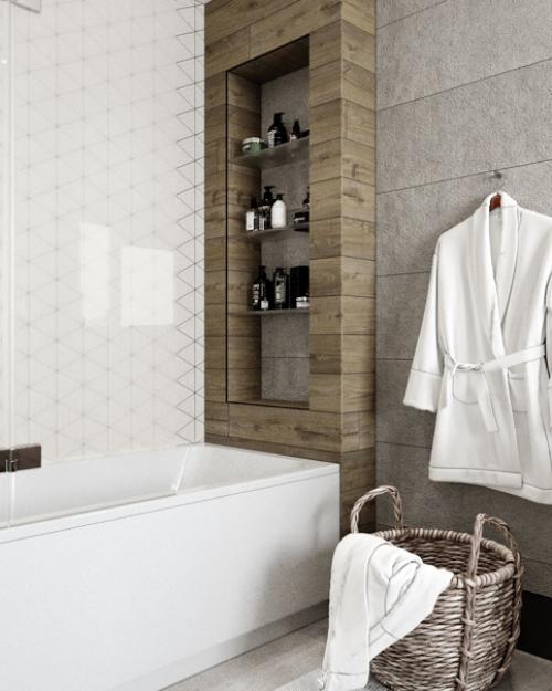 Как сделать большой санузел уютным и не потеряться в мелочах? 04