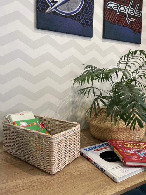 Плетёный короб в интерьере: 02 Плетёный короб в интерьере: 02