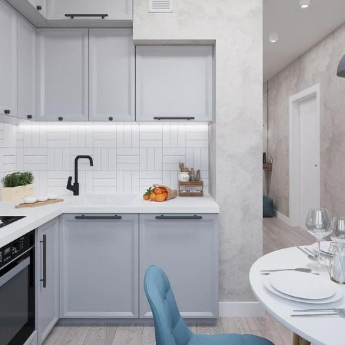 Интерьер квартиры 37 м для девушки. 01