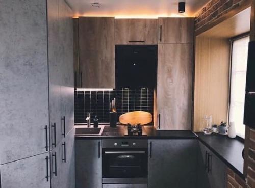 Перевоплощение старой убитой кухни. 07