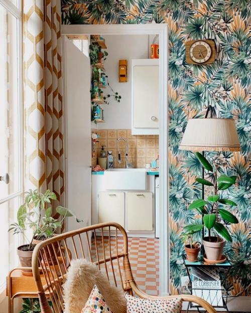 Квартира в стиле винтаж, которая завораживает, Франция. 01