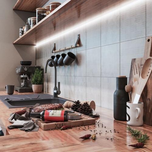 Дизайн - проект кухни, площадь 11, 6 кв. 06