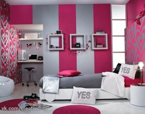 Комбинирование обоев.  Первое, что мы замечаем, попав в незнакомую доселе обстановку - стены. 01