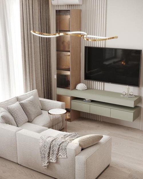 Кухня - гостиная, площадью 18, 69 кв. 06