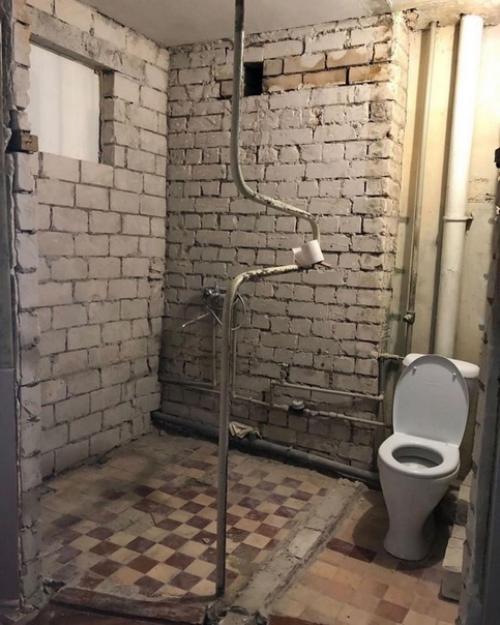 Капитальный ремонт туалета и ванной комнаты. 01