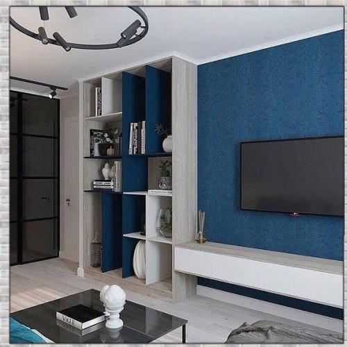 Интерьер гостиной. В современном стиле. 02