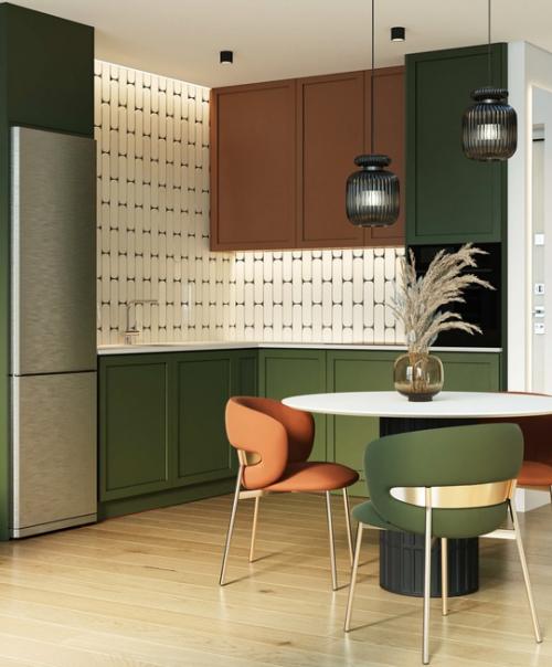 Проект 1-комнатной квартиры 38 м 2 в ЖК утес в Екатеринбурге. 03