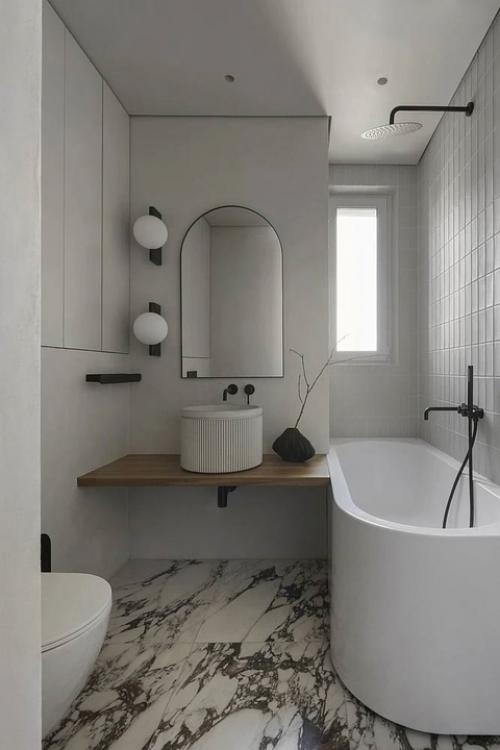 Квартира для молодой пары в духе джапанди. 09