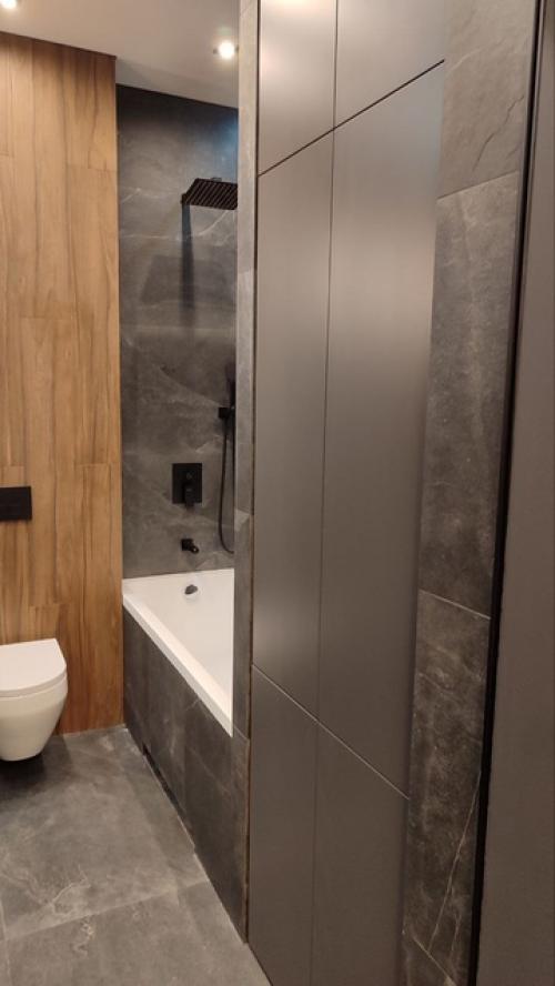 Квартира в процессе сборки и установки мебели. 07