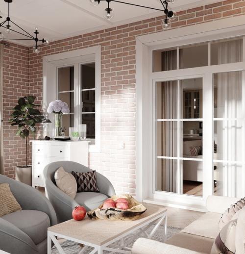 Чудесный интерьер загородного дома! 05