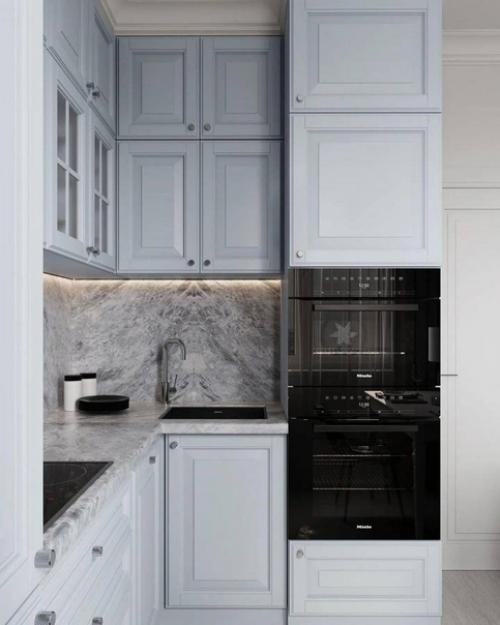 Дизайн компактной кухни. 01