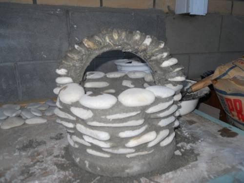 Корзинка из гальки. 06