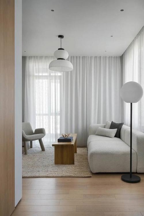 Квартира для молодой пары в духе джапанди. 02